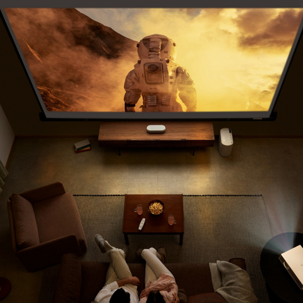 Portable Mini Projector with HDMI Compatibility | 100-Inch Display for Home and Outdoor Cinema