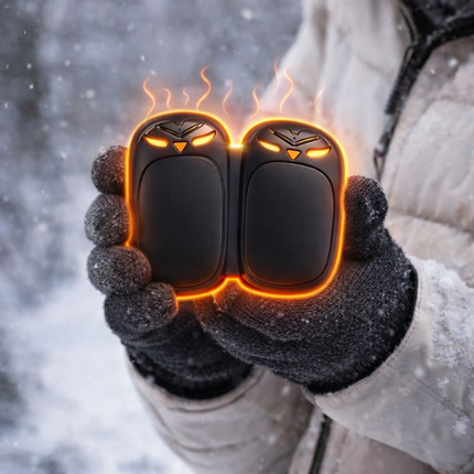 Electric Hand Warmer Set with USB Charging | Dual Compact Heaters for On-the-Go Warmth