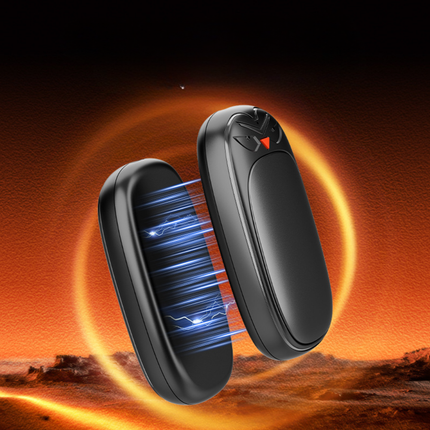 Rechargeable Hand Warmers 2 Pack with LED Display, Electric Hand Warmer with 4 Heat Levels and Lanyard, Pocket Warmer_05