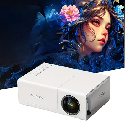 Portable Mini Projector with 1080P Support | Compact Home Theater for Movies and Gaming