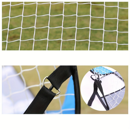 Portable Soccer Goal with Target Net, Folding Soccer Goal for Shooting Practice, Soccer Target Goal for Training_06