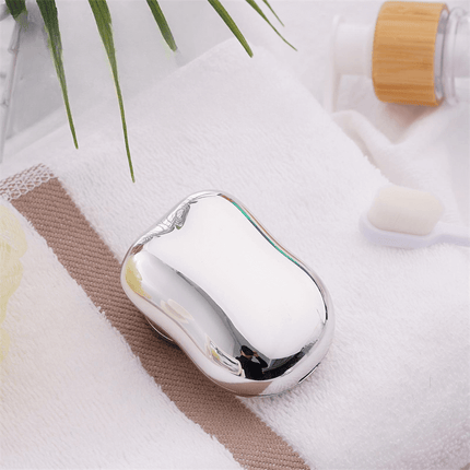 Portable Electric Shaver, USB Rechargeable Compact Travel Razor in Black, Blue, Green or Silver, Pocket-Size Grooming Tool