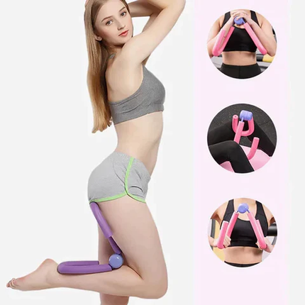 Leg Trainer with Adjustable Resistance, Triangular Home Gym Exerciser for Squats and Pull Ups, Lightweight and Portable, 4 Colors