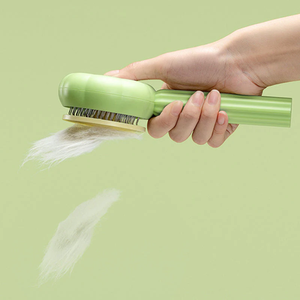 Pet Hair Remover Brush with Self-Cleaning Mechanism | Effortless Pet Hair Removal for All Surfaces