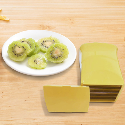 Fruit and Vegetable Slicer Cutter Cup, BPA-Free Plastic with Safe Grip Handle for Fast Kitchen Prep