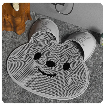 Non-Slip Bathroom Mat for Massage Therapy | Soft Rubber Design for Comfort and Safety