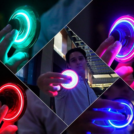 Mini Flying Drone Toy with Neon LED Lights, Palm Sized Light Up Flying Toy for Backyard, Beach and Dusk Play