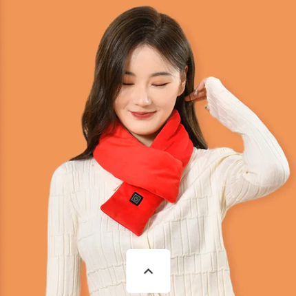 Heated Scarf with USB Charging | Comfortable Design for Warmth and Style