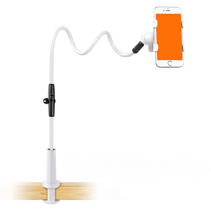 Phone Holder Stand for Desk, Flexible ABS Mobile Phone Stand for Hands Free Viewing in the Office and at Home