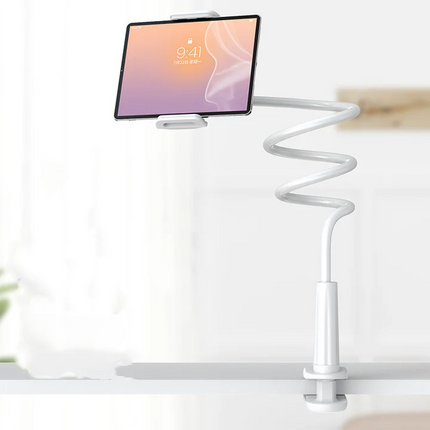 Phone Holder Stand for Desk, Flexible ABS Mobile Phone Stand for Hands Free Viewing in the Office and at Home