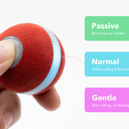 Interactive Smart Ball for Pets with Remote Control | Engaging Playtime for Dogs and Cats