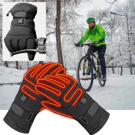 Rechargeable Heated Gloves with Insulated Lining | Comfortable Warmth for Outdoor Activities
