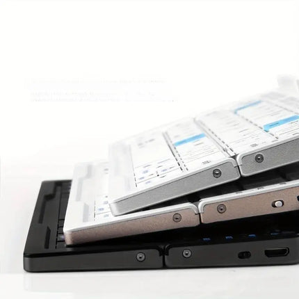 Bluetooth Folding Keyboard with Compact Design | Portable Typing Solution for Travel