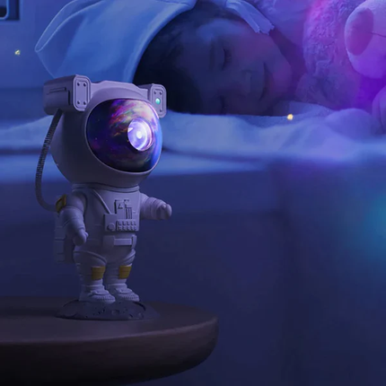 Astronaut Star Projector with Adjustable Brightness | Magical Night Sky for Kids’ Room