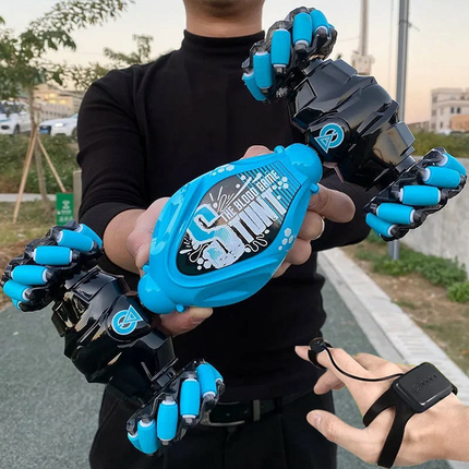 Gesture-Sensing Remote Control Car with LED Lights | Fun Racing Experience for Kids
