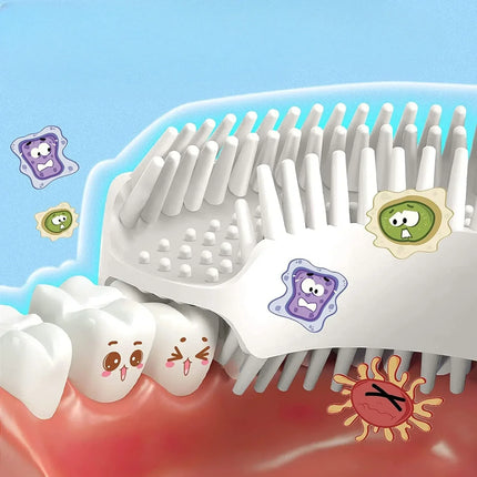 U-Shaped Toothbrush with Soft Bristles | Ergonomic Design for Easy Cleaning