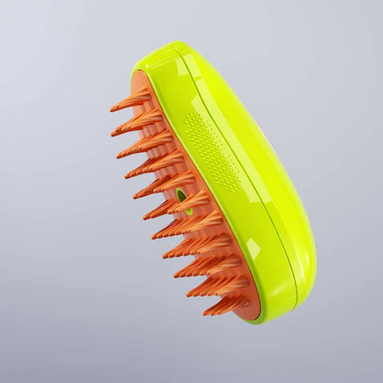 Rechargeable Pet Grooming Brush with Steam Function | Effective Cleaning for All Fur Types