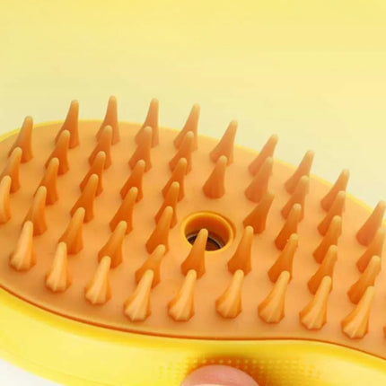 Rechargeable Pet Grooming Brush with Steam Function | Effective Cleaning for All Fur Types