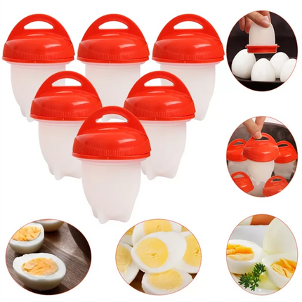 Silicone Egg Cooking Cups with Non-Stick Design | Versatile Kitchen Tool for Perfectly Shaped Eggs