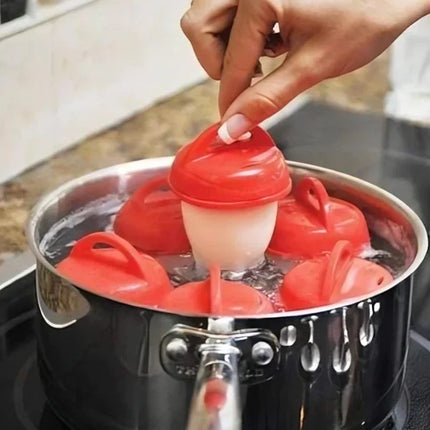 Silicone Egg Cooking Cups with Non-Stick Design | Versatile Kitchen Tool for Perfectly Shaped Eggs