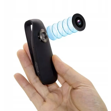 Mini Security Camera with 1080p HD Video and Night Vision, Compact Portable Camera with 32GB Option