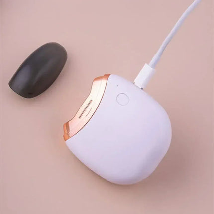 Electric Nail Clipper with Safety Guard, Rechargeable Automatic Nail Trimmer in White, Green or Pink, Easy to Clean