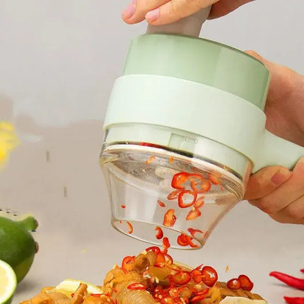 Vegetable Chopper with Ergonomic Grip & Quick-Release Design | Efficient Kitchen Tool for Easy Meal Prep