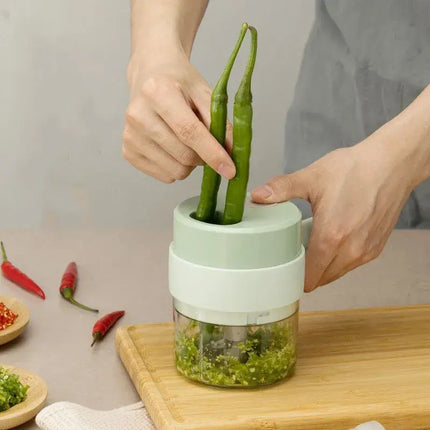 Vegetable Chopper with Ergonomic Grip & Quick-Release Design | Efficient Kitchen Tool for Easy Meal Prep