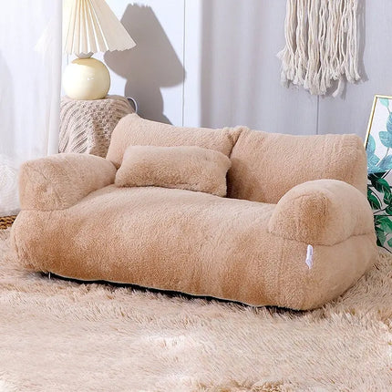 Luxury Pet Sofa Bed with Memory Foam Cushion | Stylish Comfort for Pets