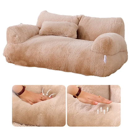 Luxury Pet Sofa Bed with Memory Foam Cushion | Stylish Comfort for Pets