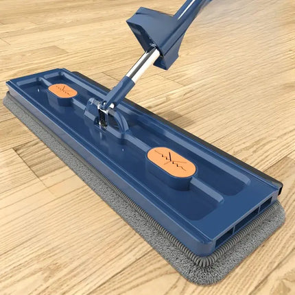 360° Flat Mop with Self-Wringing Design | Effortless Cleaning for All Surfaces