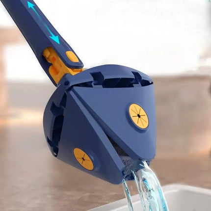 360° Self-Wringing Mop with Ergonomic Handle | Effortless Cleaning for All Floors