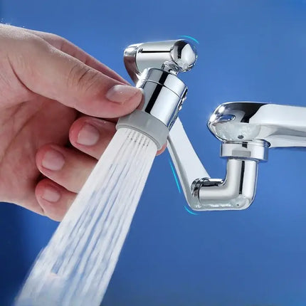 360 Rotatable Faucet Sprayer, 2-Mode Swivel Tap Attachment with 4-Layer Filter, Fits 99% of Kitchen and Bath Taps