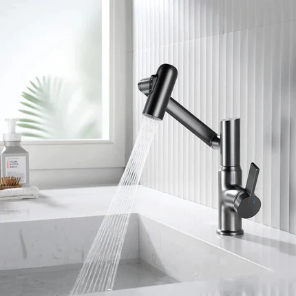 SmartFlow Intelligent Faucet with Touch Control & Digital Display | Modern Design for Effortless Water Management