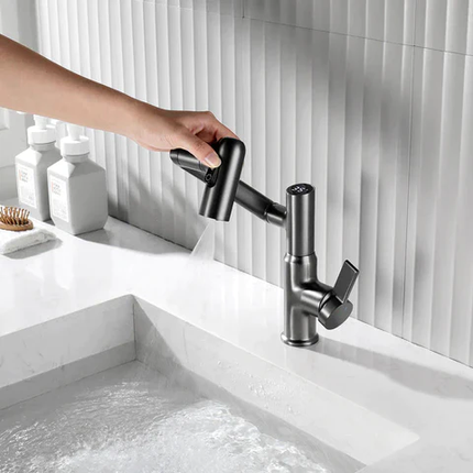 SmartFlow Intelligent Faucet with Touch Control & Digital Display | Modern Design for Effortless Water Management
