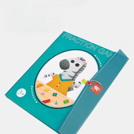 Magnetic Fraction Set for Kids Math Learning, Hands-On Numerator and Denominator Practice for Classroom and Homeschool