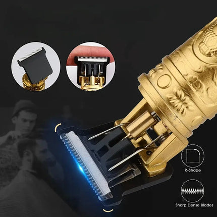 Electric Trimmer with Adjustable Blade | Cordless Design for Precision Grooming