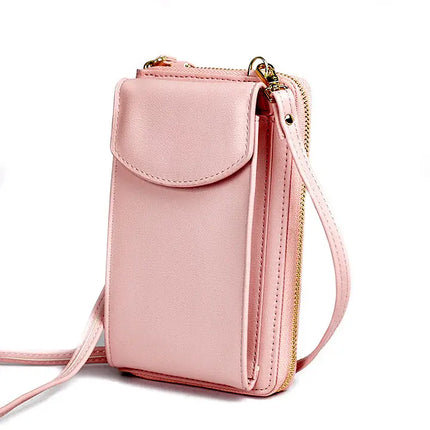Crossbody Wallet Purse for Women, Clutch Style Wallet Bag, 11 Color Options for Everyday Carry and Travel