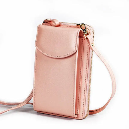 Crossbody Wallet Purse for Women, Clutch Style Wallet Bag, 11 Color Options for Everyday Carry and Travel