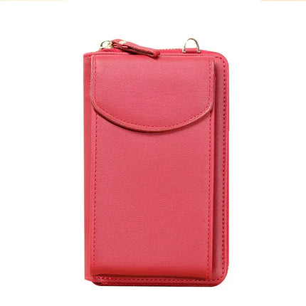 Crossbody Wallet Purse for Women, Clutch Style Wallet Bag, 11 Color Options for Everyday Carry and Travel