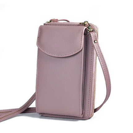 Crossbody Wallet Purse for Women, Clutch Style Wallet Bag, 11 Color Options for Everyday Carry and Travel