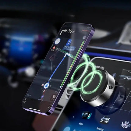 Magnetic Phone Holder with Vacuum Adsorption | Secure Mount for Hands-Free Use