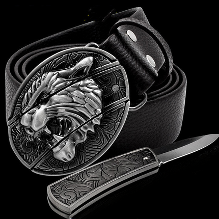 Self-Defense Belt with Hidden Knife Compartment | Discreet Protection Gear