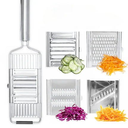 Stainless Steel Grater with Extra Sharp Blades | Durable Kitchen Tool for Effortless Food Prep