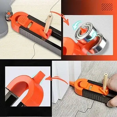 Contour Gauge Shape Duplicator, Profile Copy Tool With Locking Adjustment, for Tiling, Laminate and Woodworking