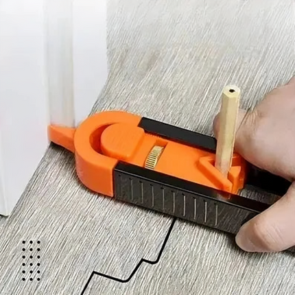 Contour Gauge Shape Duplicator, Profile Copy Tool With Locking Adjustment, for Tiling, Laminate and Woodworking