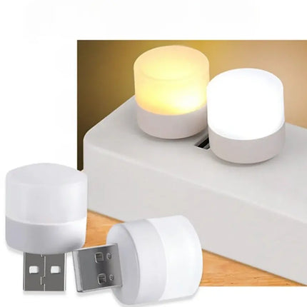Mini USB LED Reading Light, Plug In Book Lamp for Laptop and Power Bank, Bedside and Camping Light