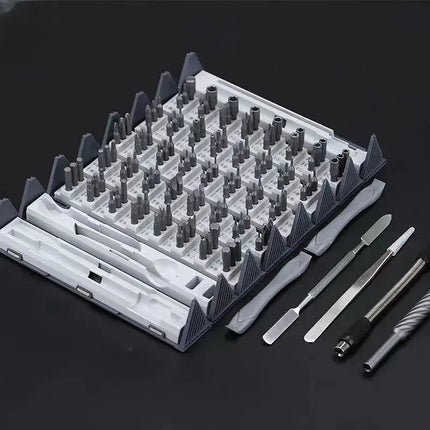 128-in-1 Precision Screwdriver Set with Interchangeable Bits, Compact Repair Kit for Electronics, Appliances and DIY