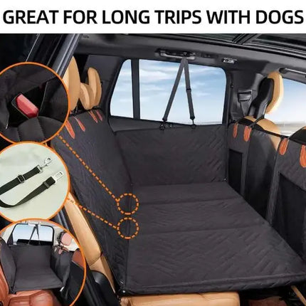 Pet Car Seat Extender with Non-Slip Design | Safe Travel Solution for Dogs