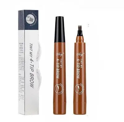 3D Eyebrow Pencil, Dual Ended Brow Definer for Fuller Looking Arches, Precise Strokes for Sparse Brows, 5 Shades